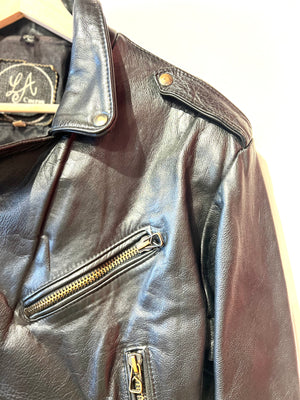 Black Leather Motorcycle Jacket