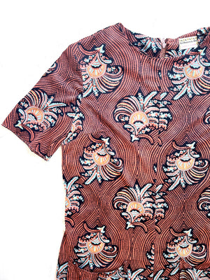 Paisley Terracotta Jumpsuit