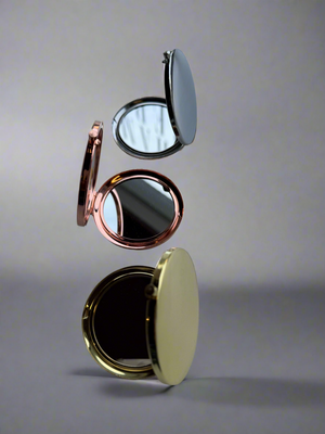 Stainless Steel Portable Double Mirror