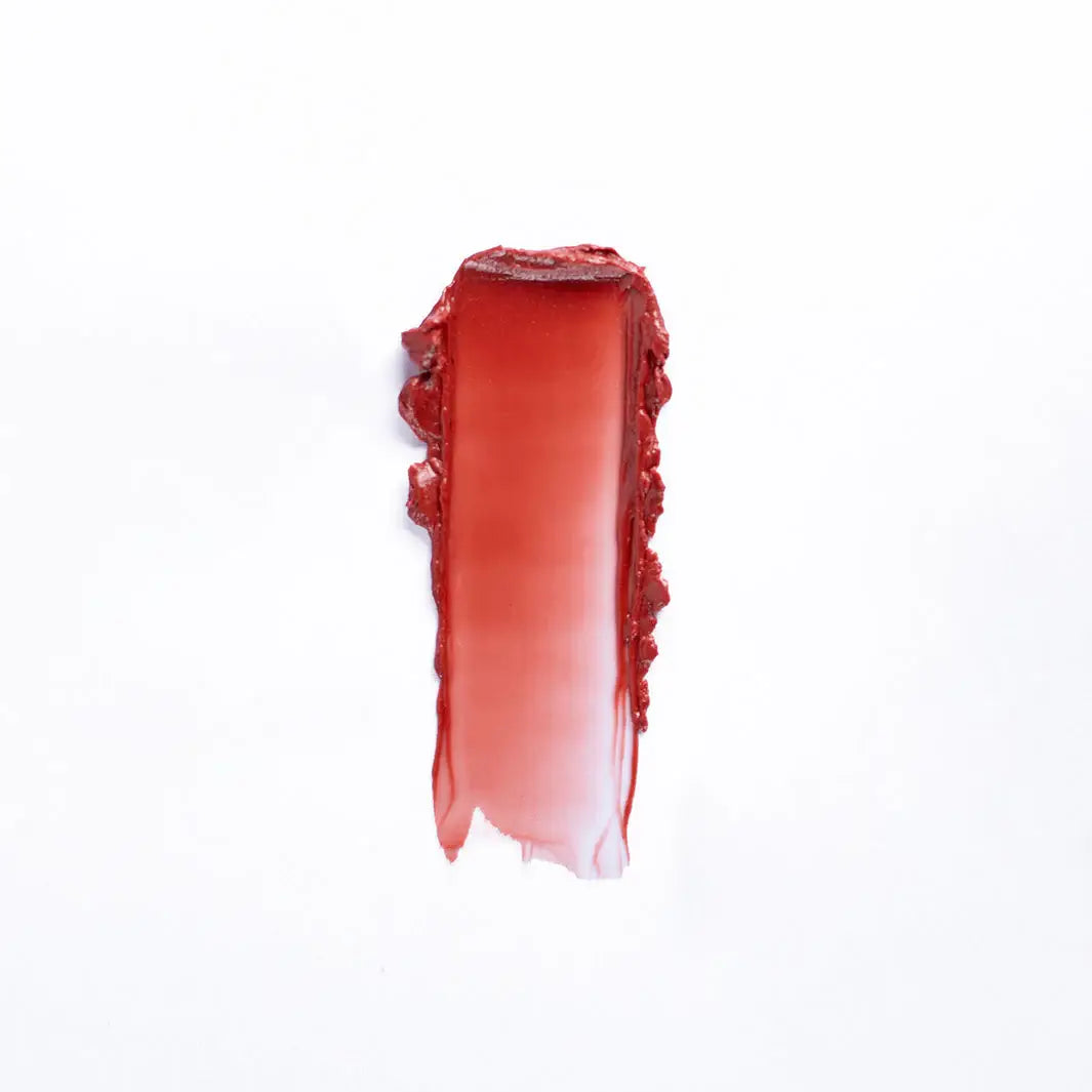 Tinted Lip Balm & Moisturizing Blush -  Brunette Red - 0.17oz
