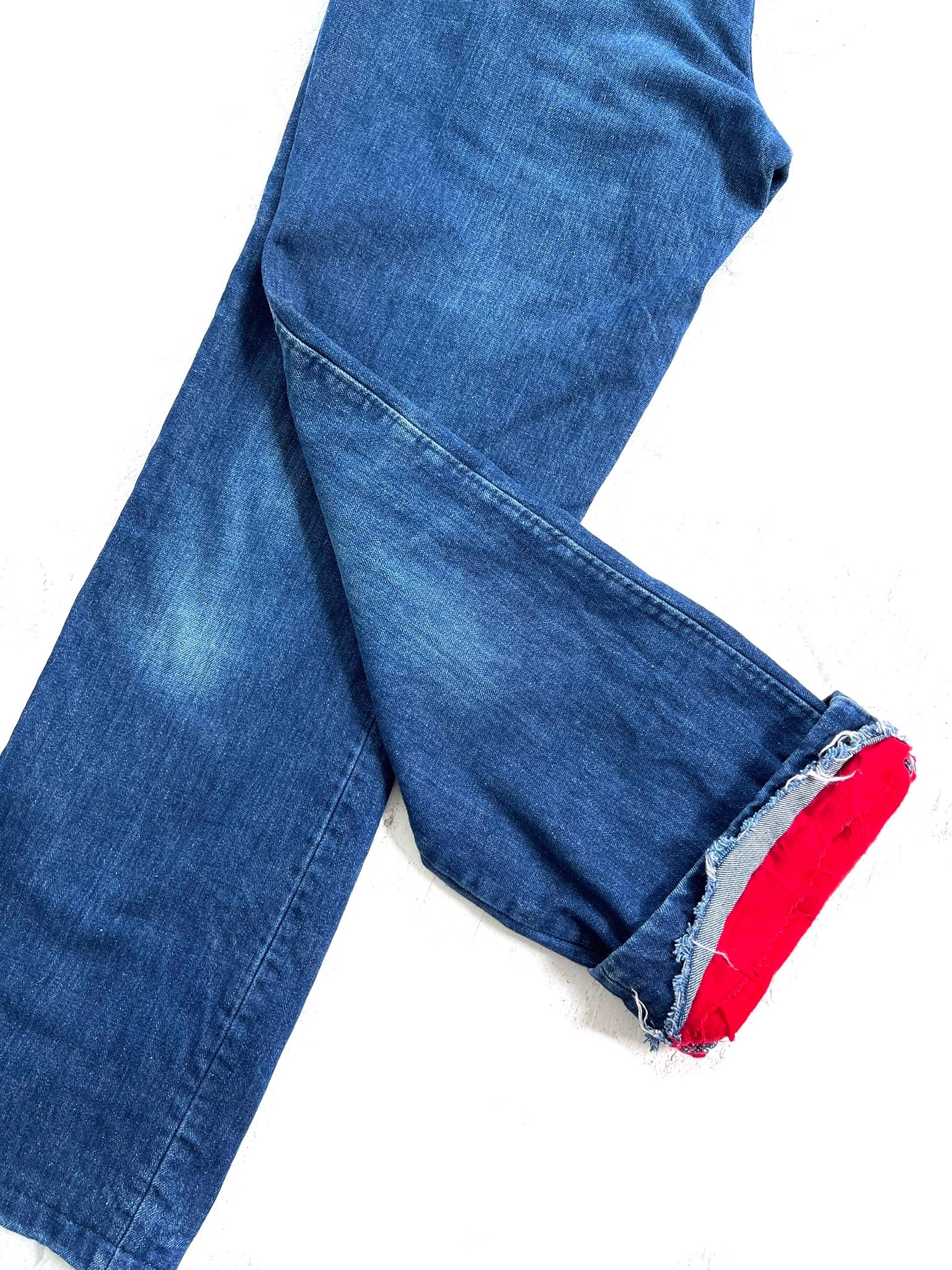Flannel Lined Denim Trousers