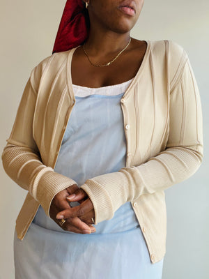 Caramel Knit Cardigan