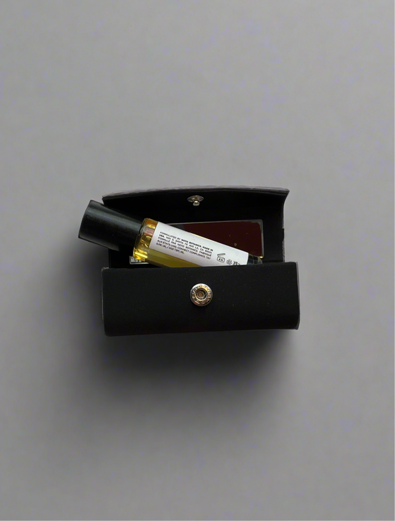 Black Satin Lipstick Case