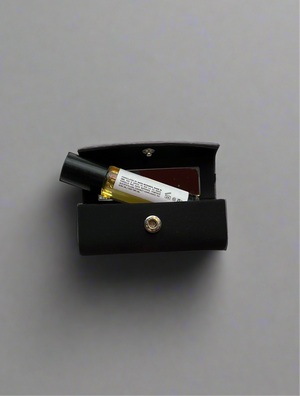 Black Satin Lipstick Case