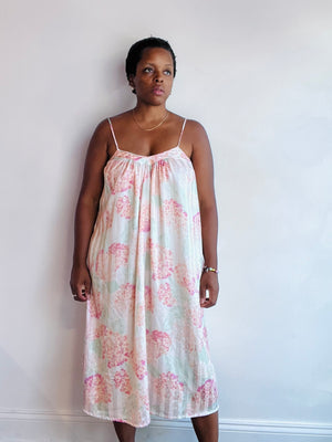 Peach Striped Slip by Mary McFadden