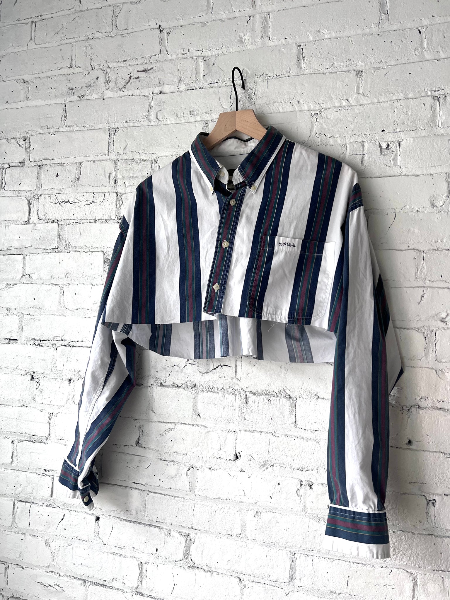 Après L’amour Annette Cropped Button Down