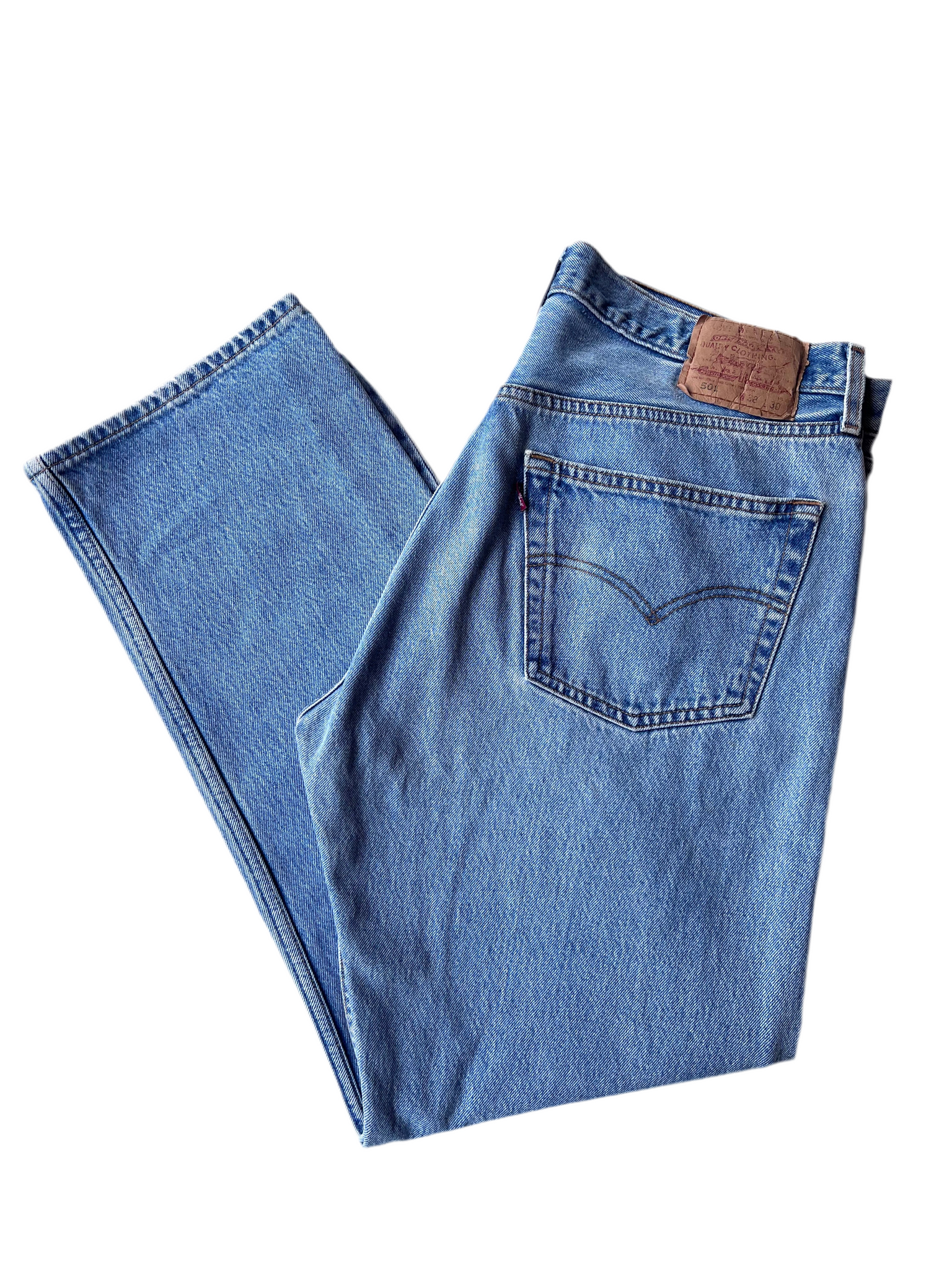 LEVI'S 501 Zip Fly Jeans 38 x 30