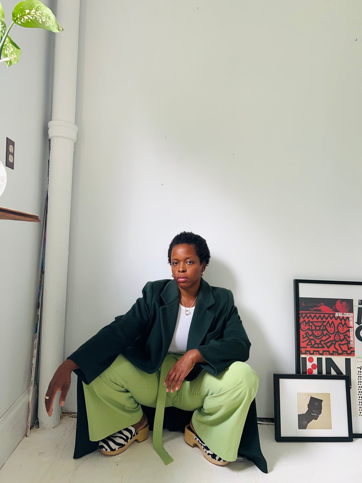 Evergreen Wool Coat