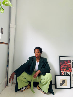 Evergreen Wool Coat