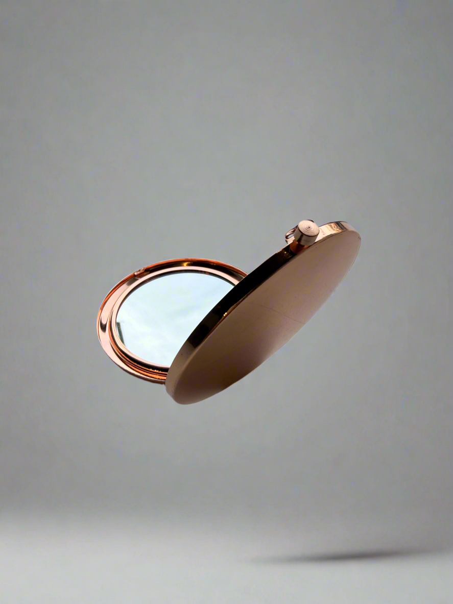 Stainless Steel Portable Double Mirror