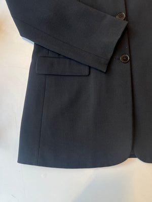 Black Wool Blazer by Emporio Armani