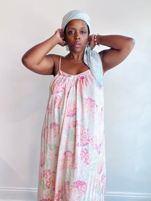 Peach Striped Slip by Mary McFadden