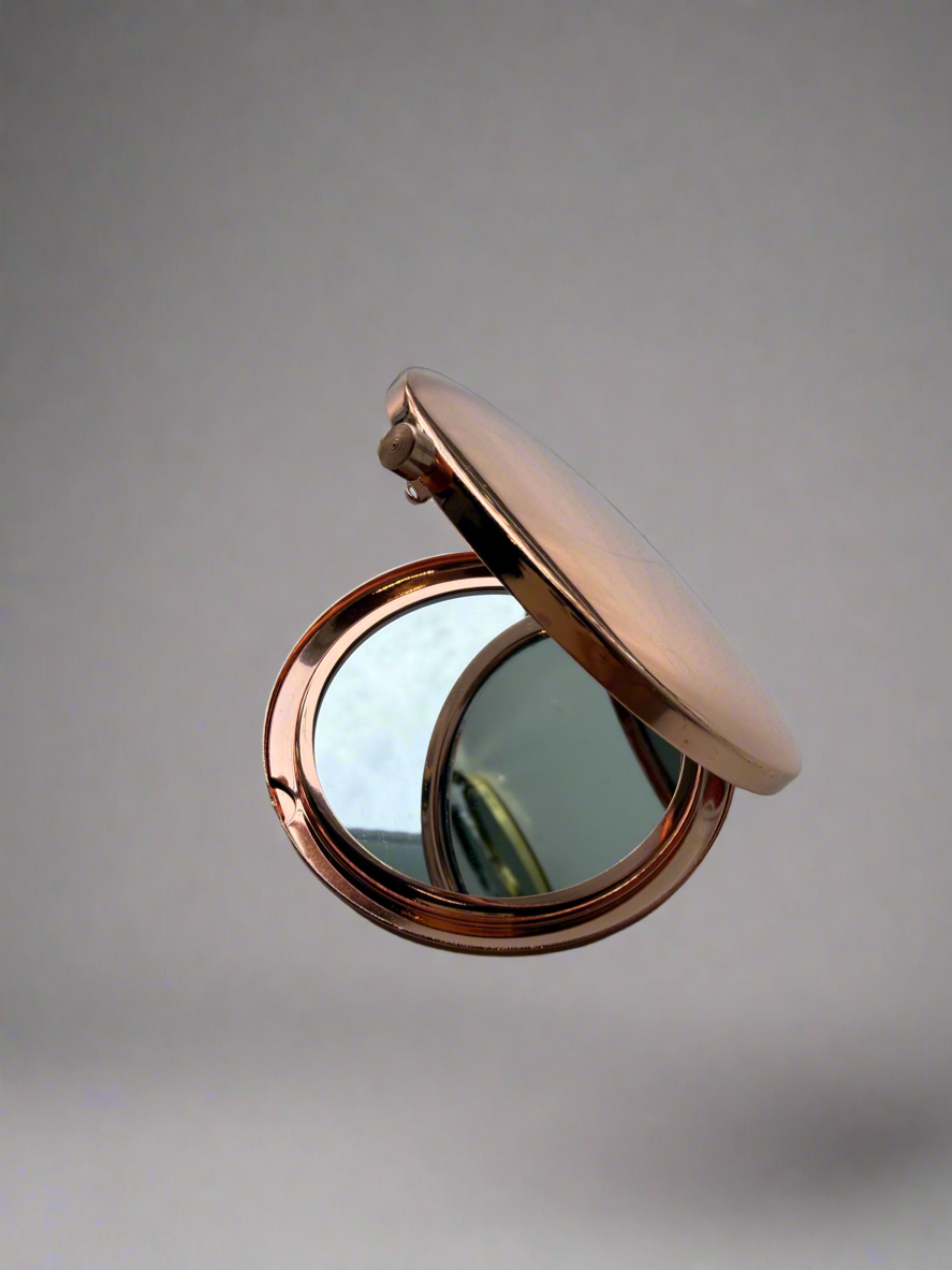 Stainless Steel Portable Double Mirror