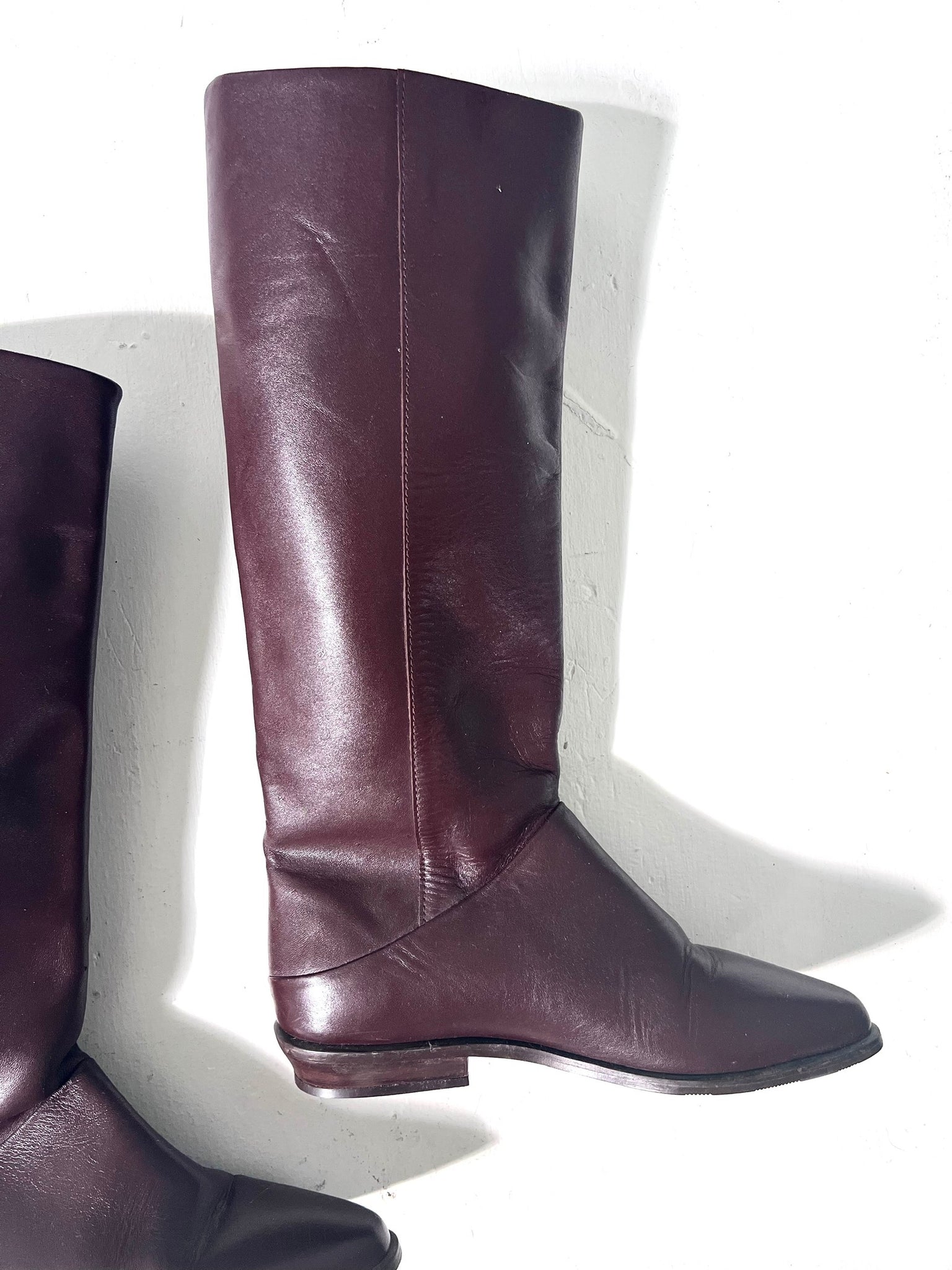 Brown Leather Boots