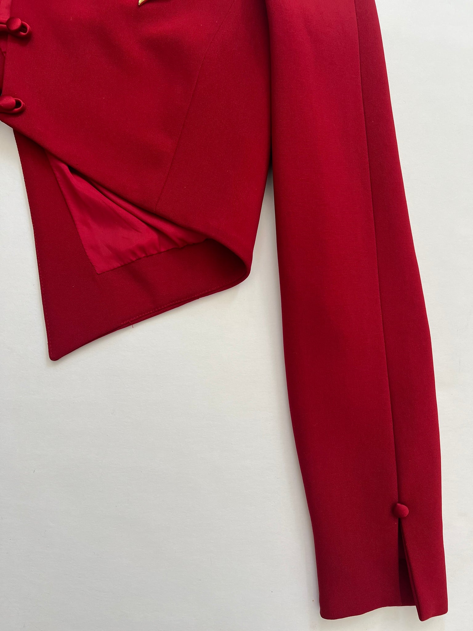 Tailored Red Matador Jacket