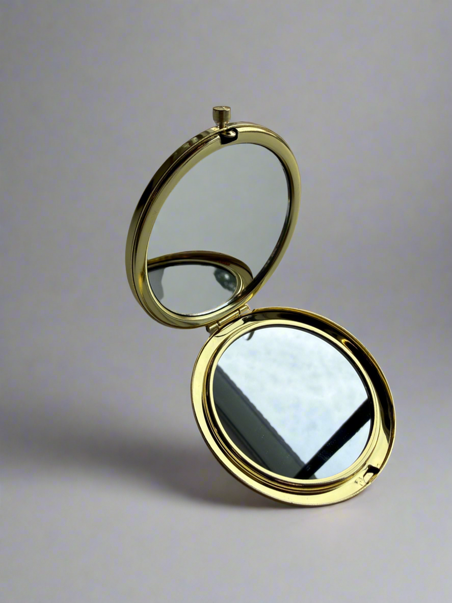 Stainless Steel Portable Double Mirror