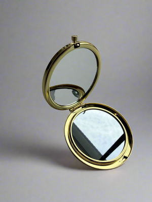 Stainless Steel Portable Double Mirror