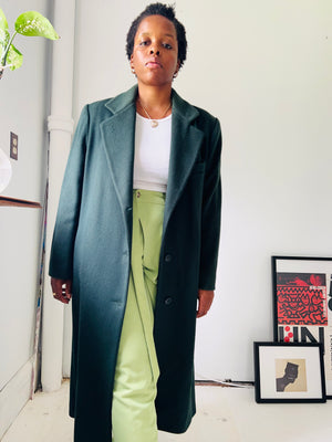 Evergreen Wool Coat