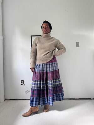 Oatmeal Turtleneck Sweater