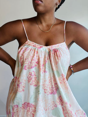 Peach Striped Slip by Mary McFadden