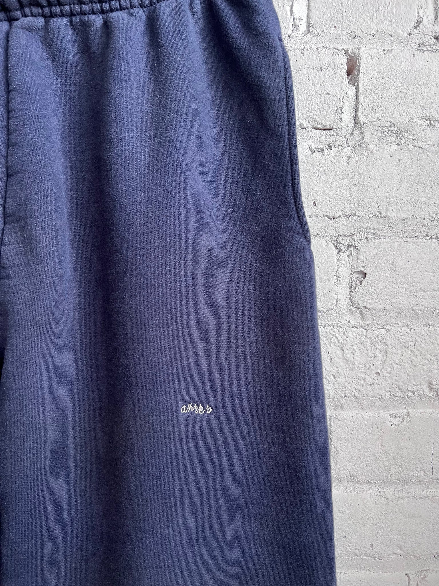 Après L’amour Embroidered Navy Sweats