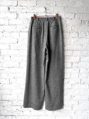 Grey Wool Trousers by Ralph Lauren