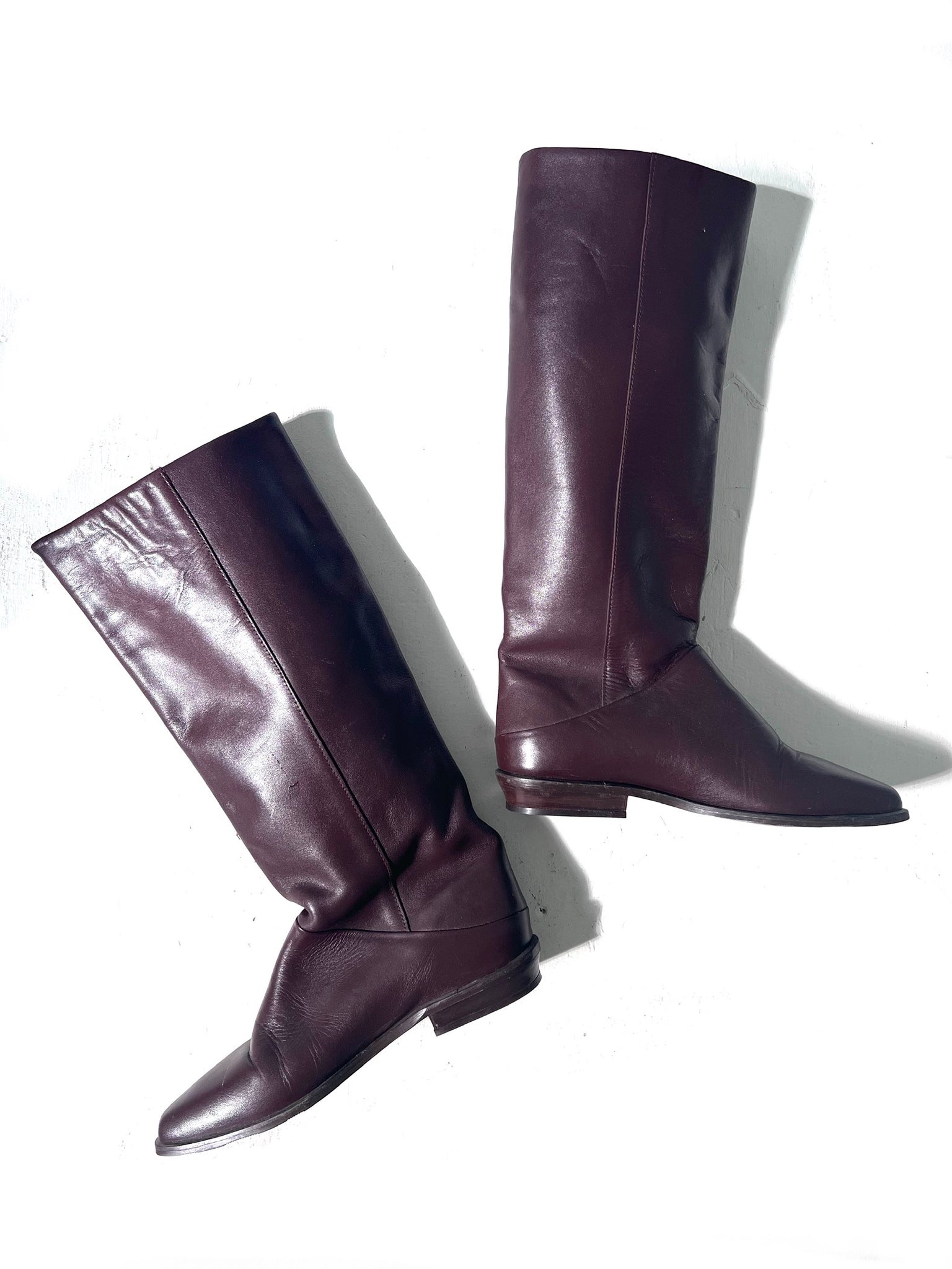 Brown Leather Boots