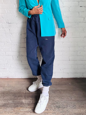 Après L’amour Embroidered Navy Sweats