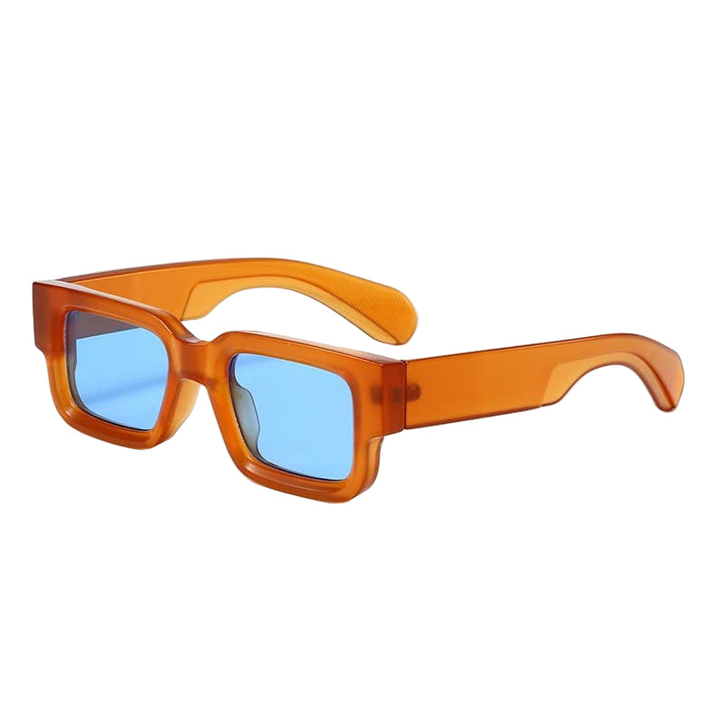 Square Frame Sunglasses - English Tea