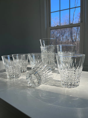 Vintage Rocks Glasses Set of 10