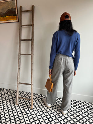 Grey Wool Trousers by Ralph Lauren