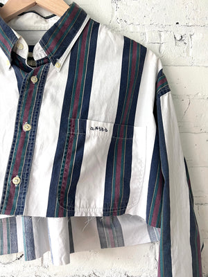 Après L’amour Annette Cropped Button Down