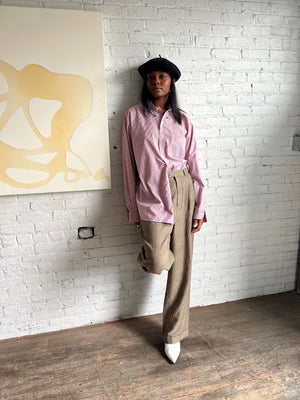 Après L’amour Everyday Button Down with Embroidered Hearts