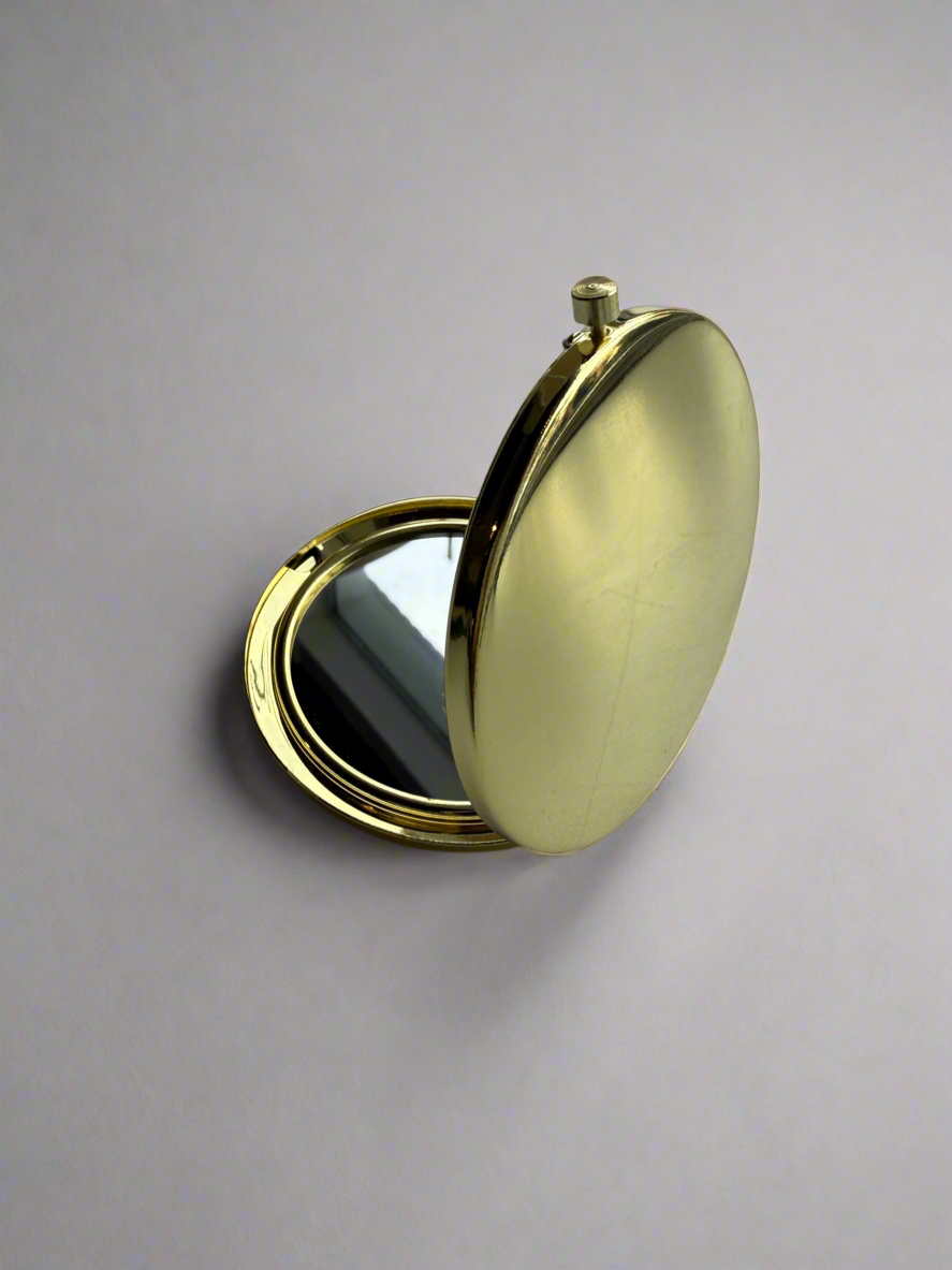 Stainless Steel Portable Double Mirror