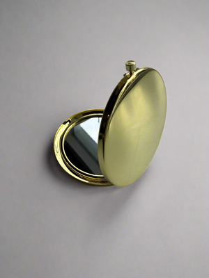Stainless Steel Portable Double Mirror
