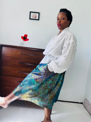 White Ruffled Shirt by Liz Claiborne