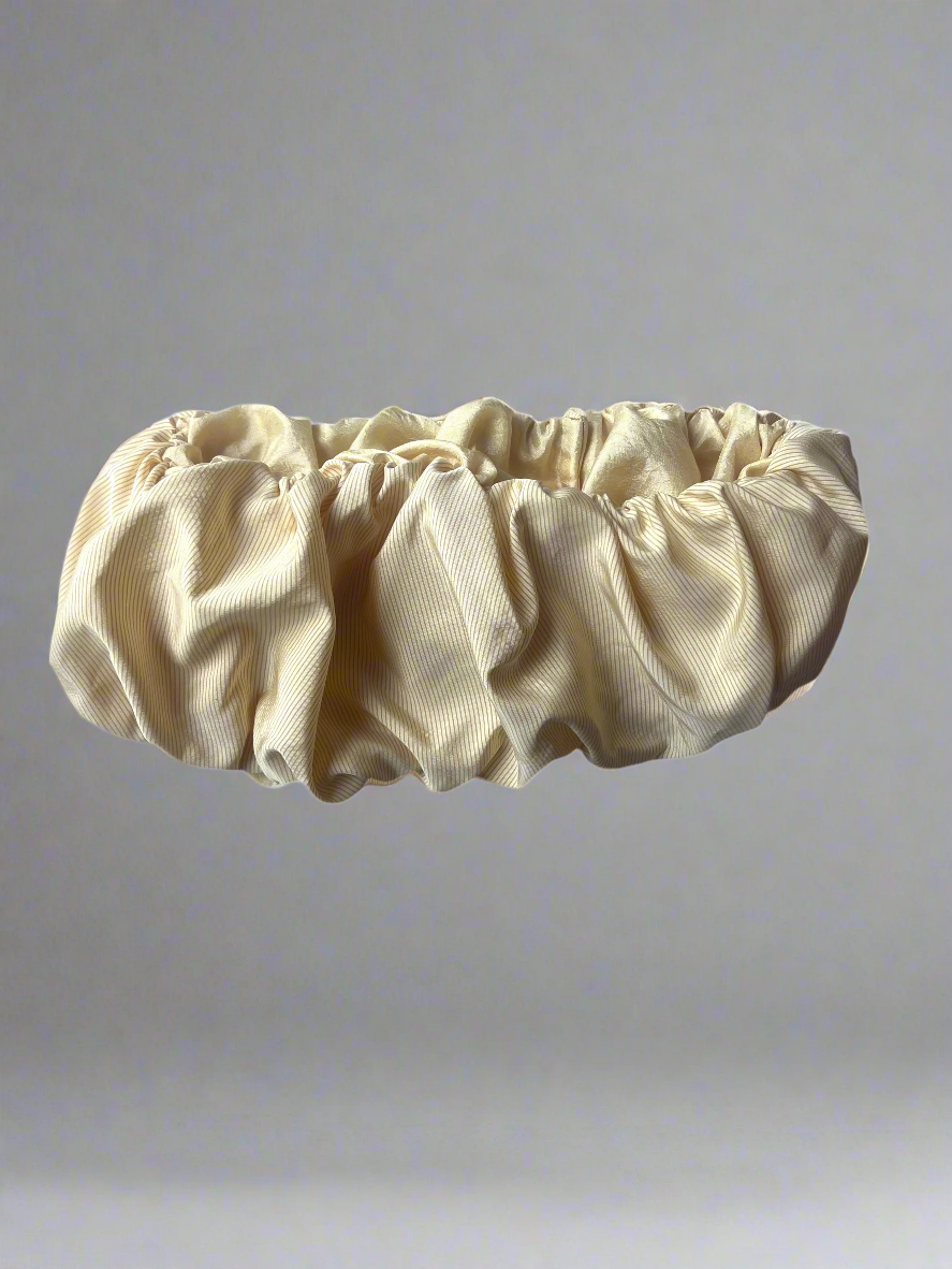 Ruched Tube Top - Butter Cream