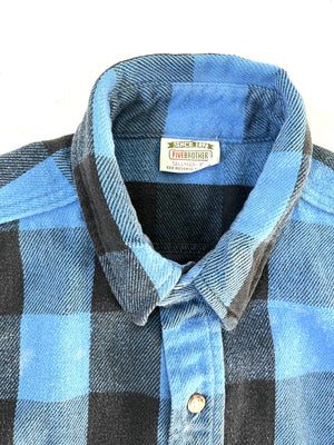 Blue Plaid Flannel No. 1