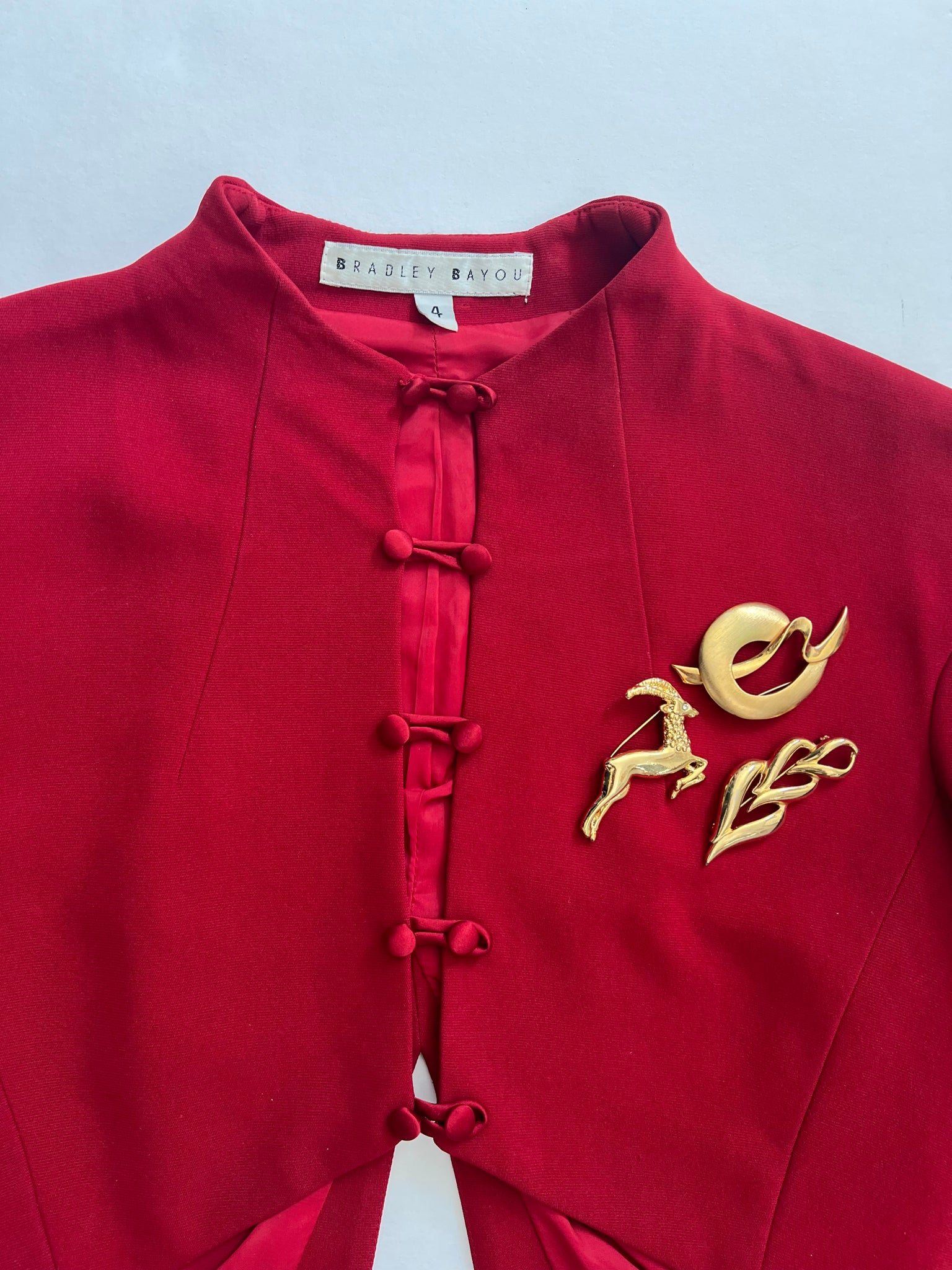 Tailored Red Matador Jacket
