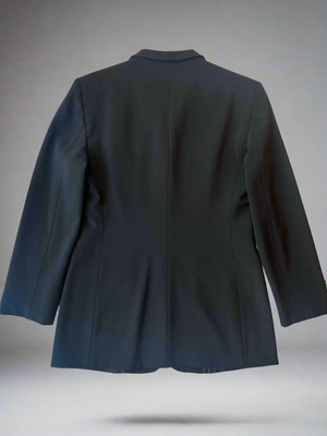 Black Wool Blazer by Emporio Armani