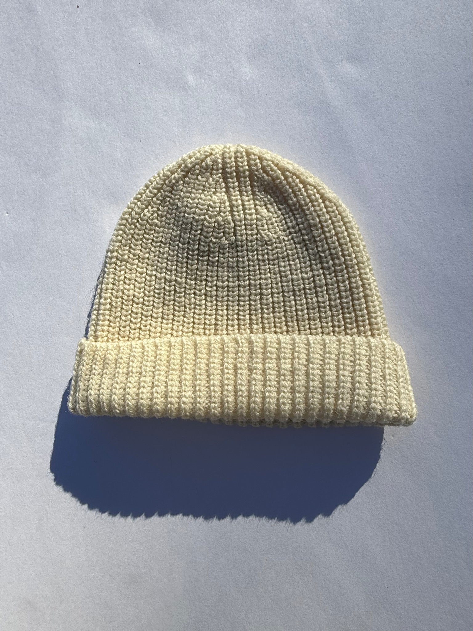 Delhi Organic Wool Hat -  Natural