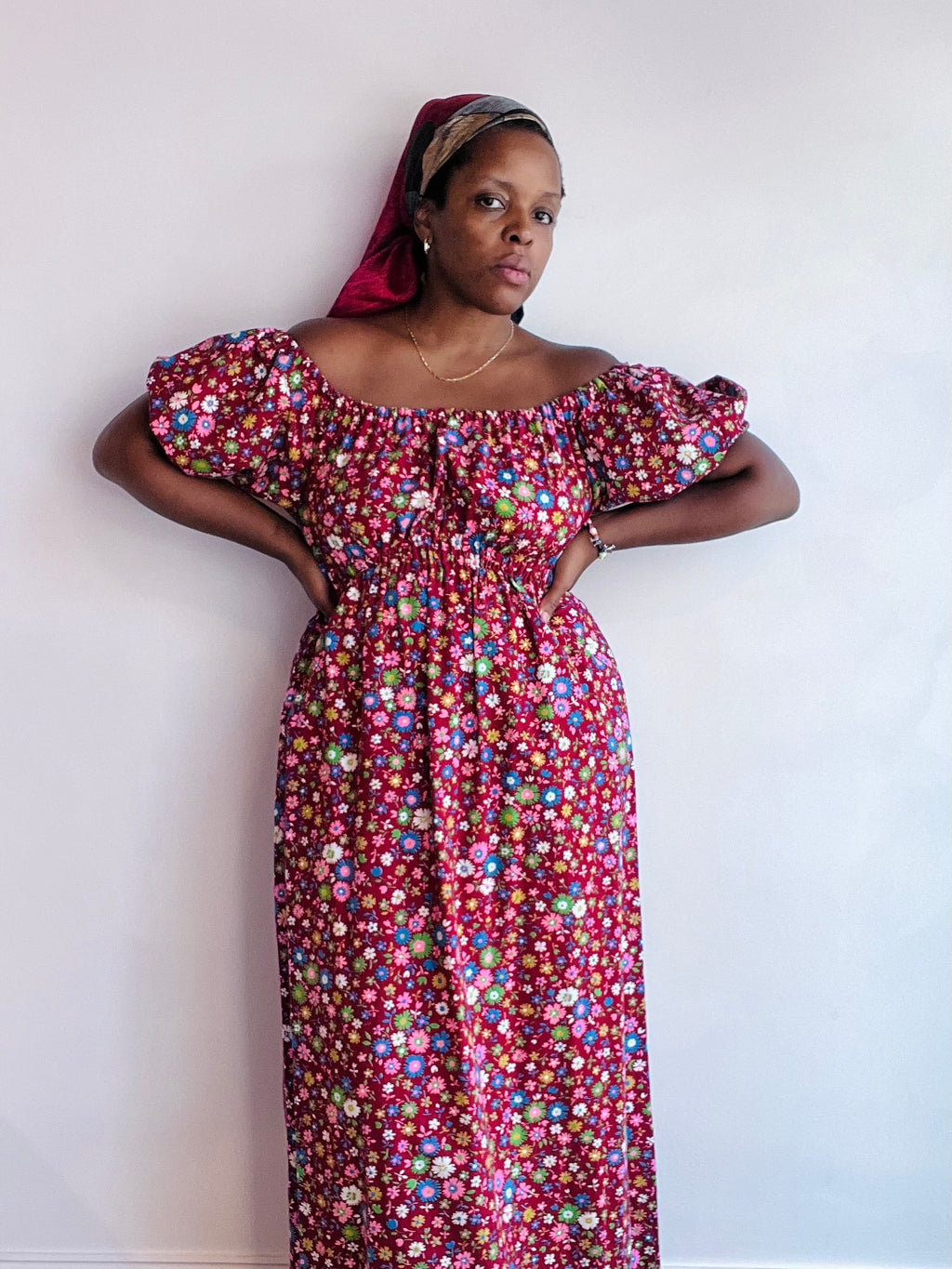 Wild Flower Cotton Dress