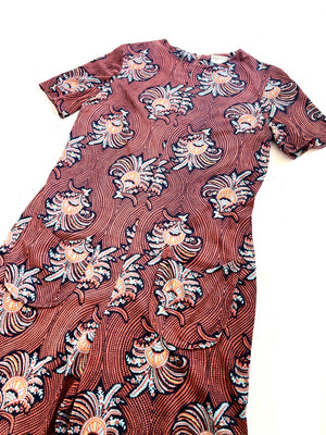 Paisley Terracotta Jumpsuit