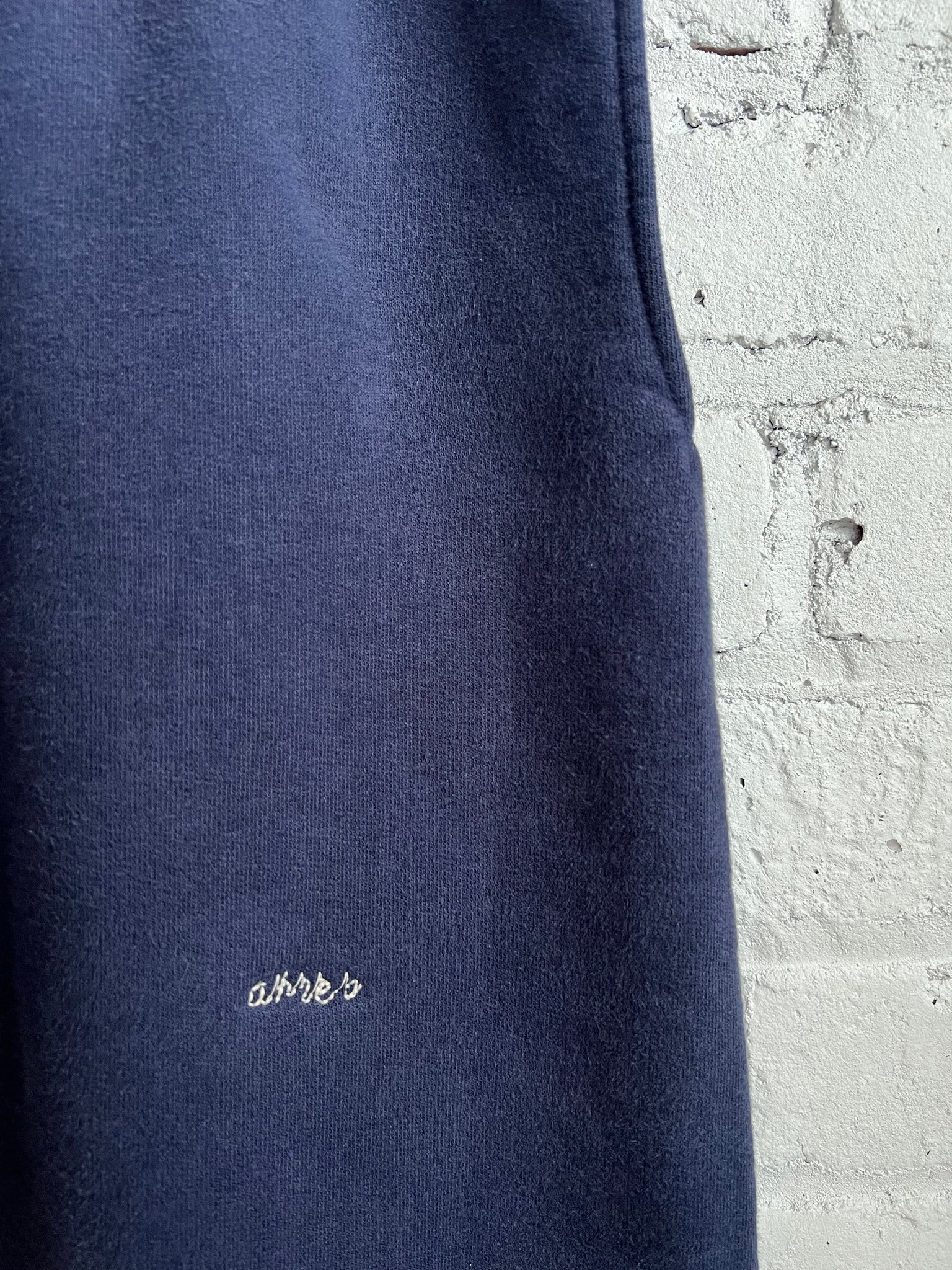 Après L’amour Embroidered Navy Sweats