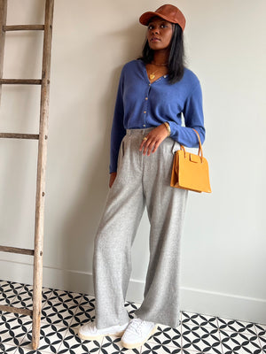 Grey Wool Trousers by Ralph Lauren