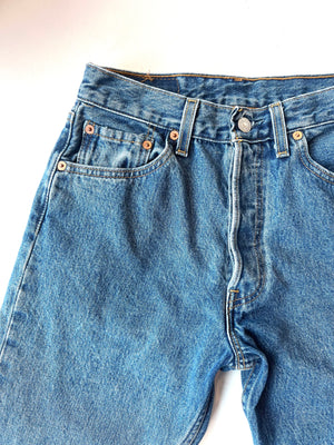 LEVI'S 501 Button Fly 28" x 28"