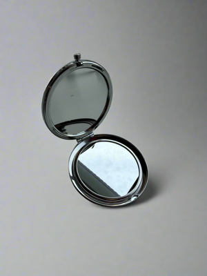 Stainless Steel Portable Double Mirror