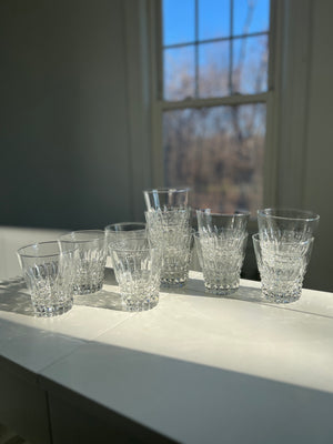 Vintage Rocks Glasses Set of 10