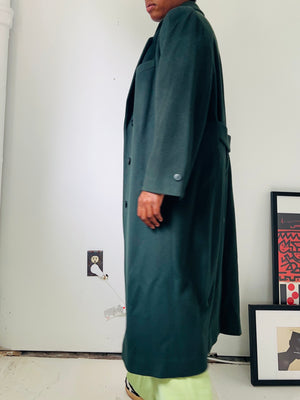 Evergreen Wool Coat
