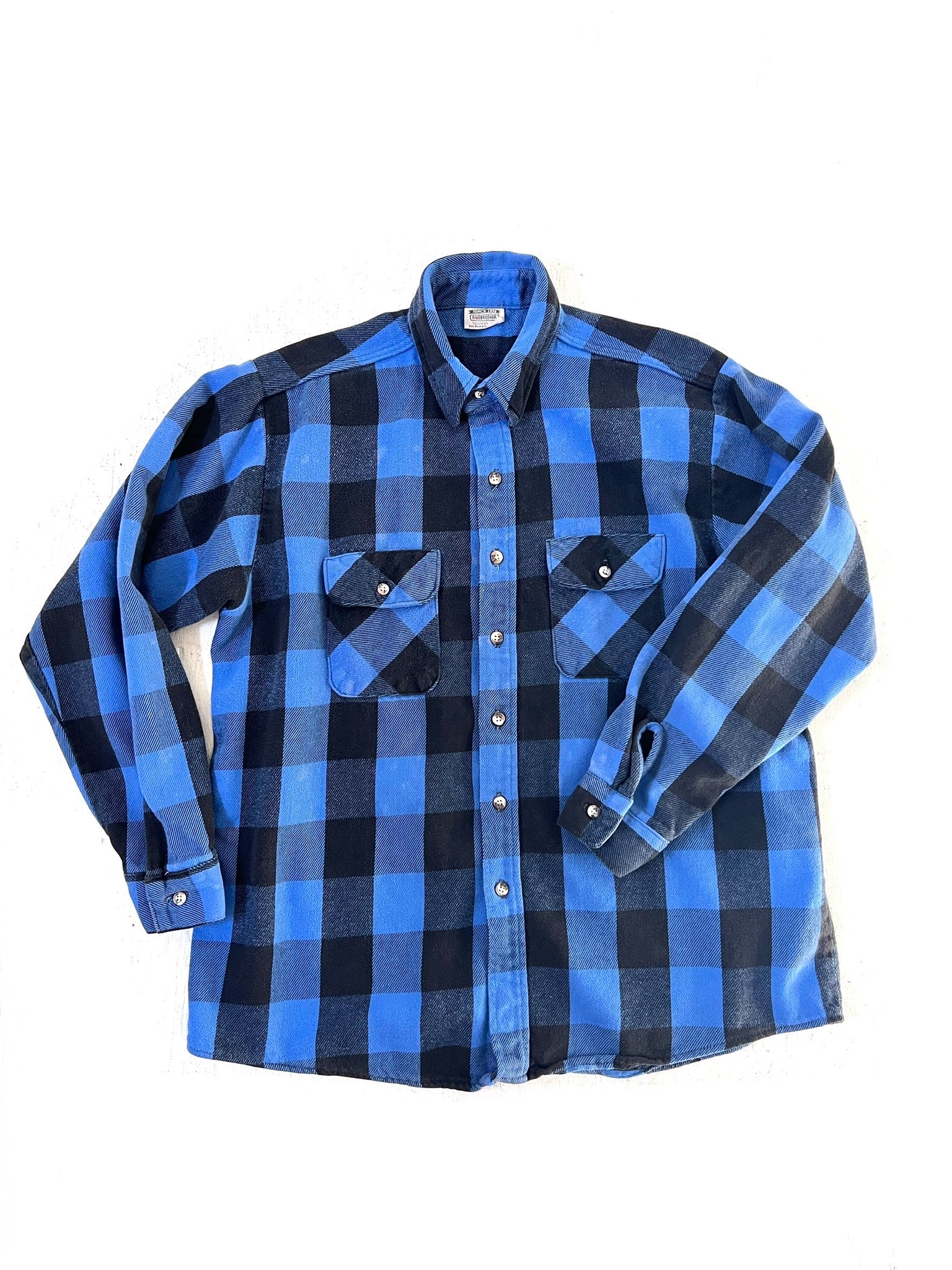 Blue Plaid Flannel No. 1